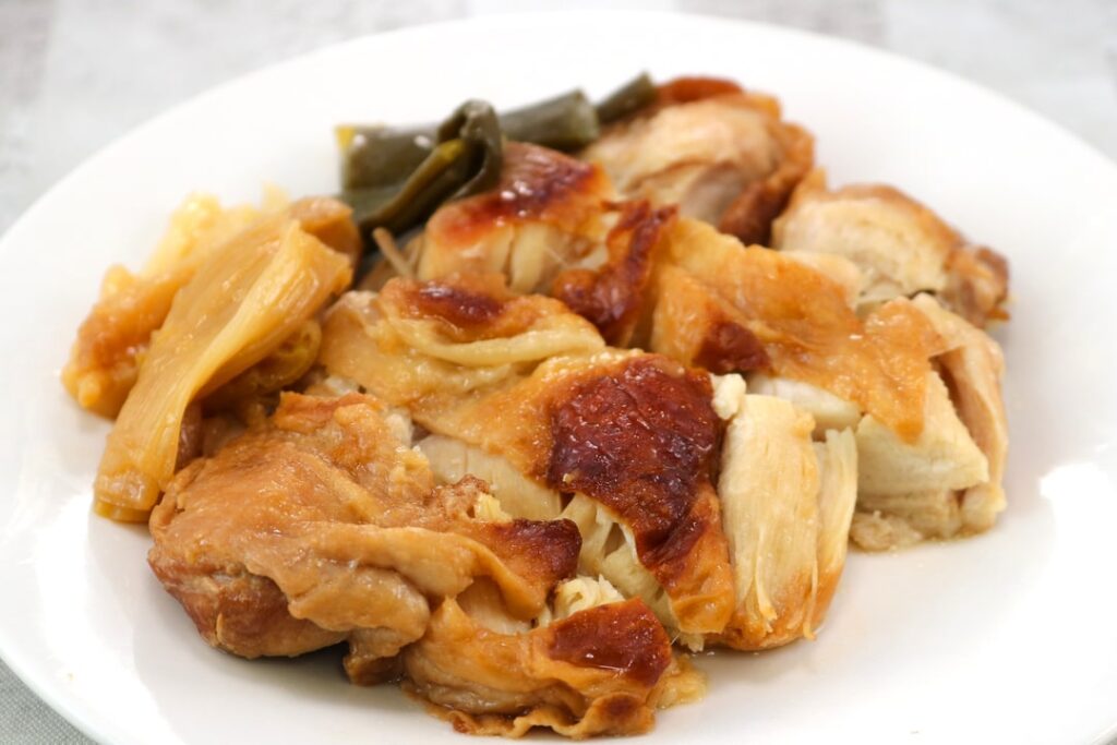 冷凍肉で作る照り焼きチキン