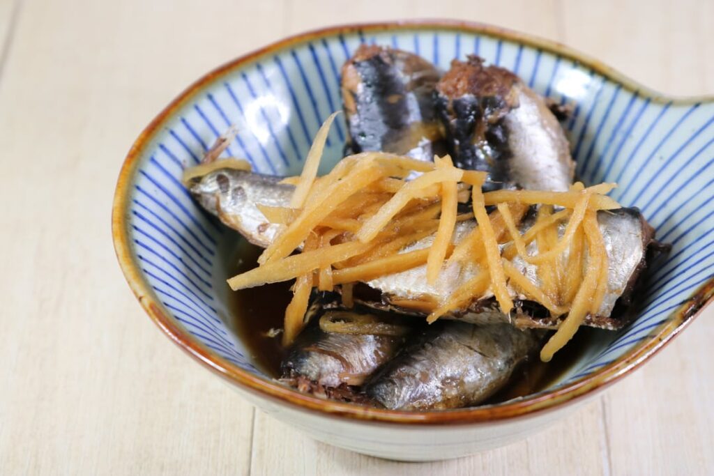 いわしの生姜煮